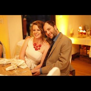 Davids Bridal Vera Wang. Size 10. Color champagne